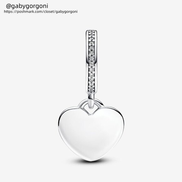 Pandora Engravable But First Coffee Charm|Pendant - Picture 2 of 2